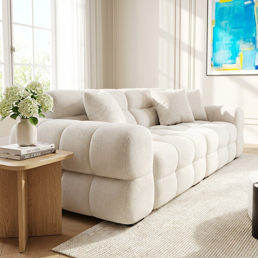 Vancouver Frosted Cloth Sofa - Altera