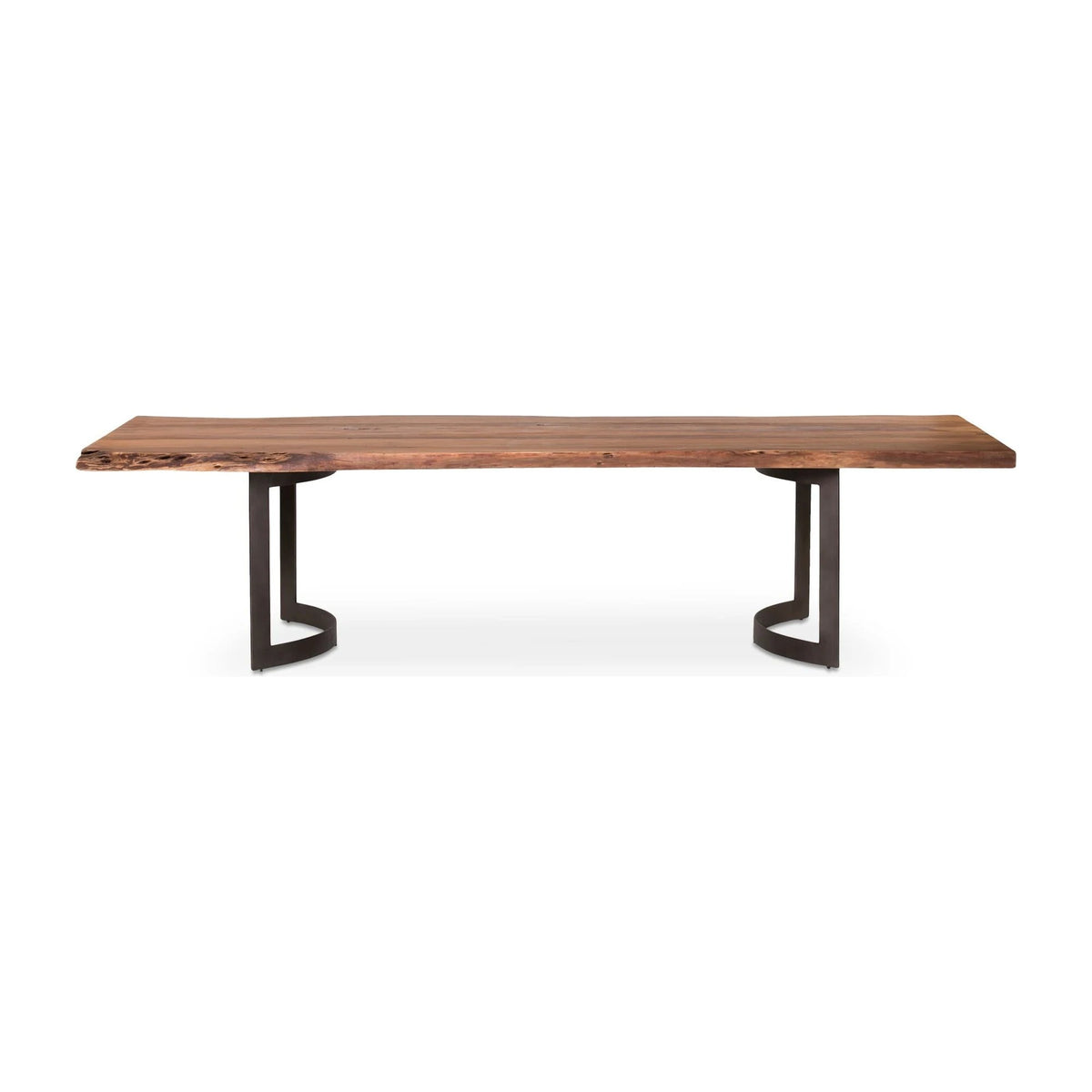Bergamo Dining Table in Brown, solid acacia, 78" × 40"