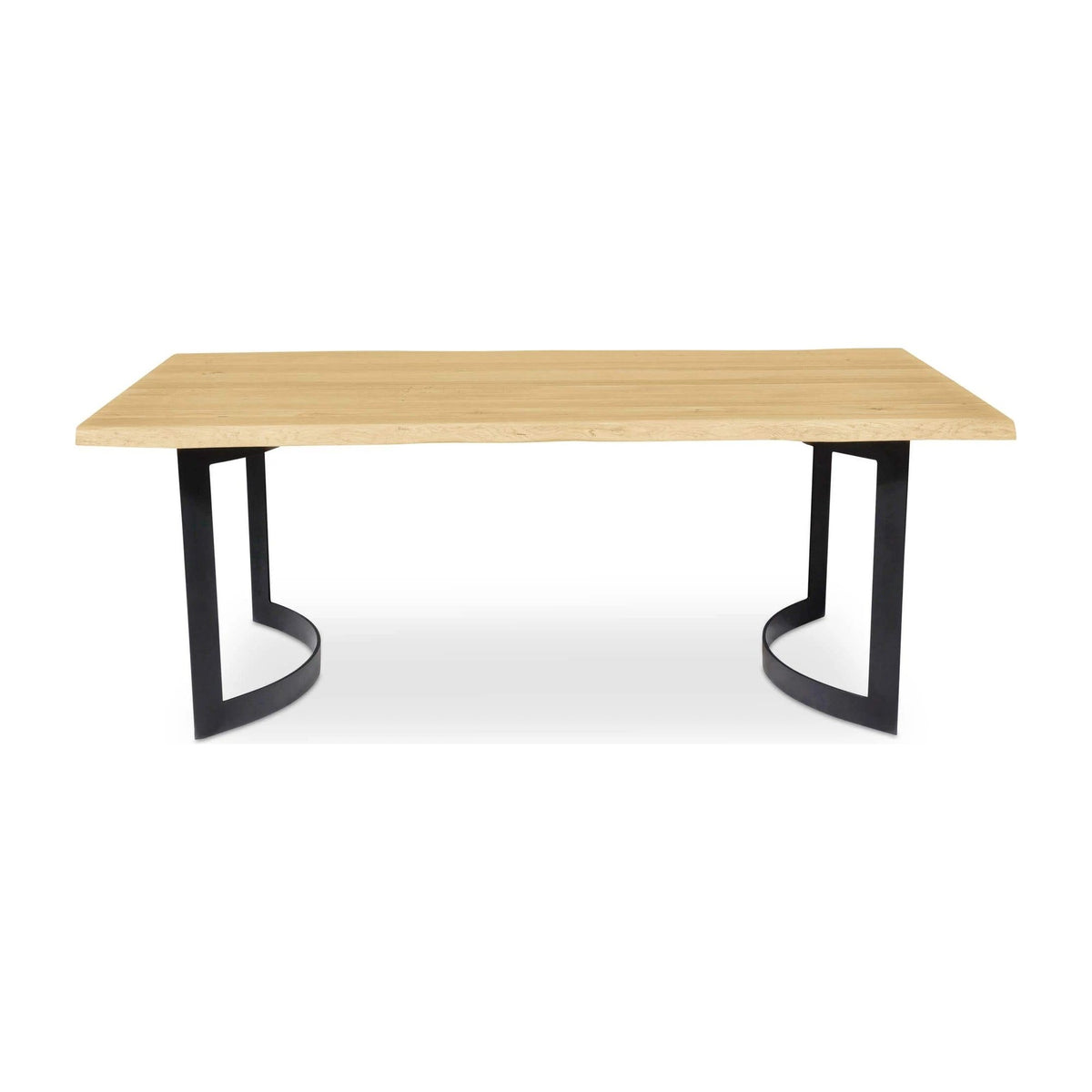 Bergamo Dining Table in Oak, solid oak, 78" × 40"