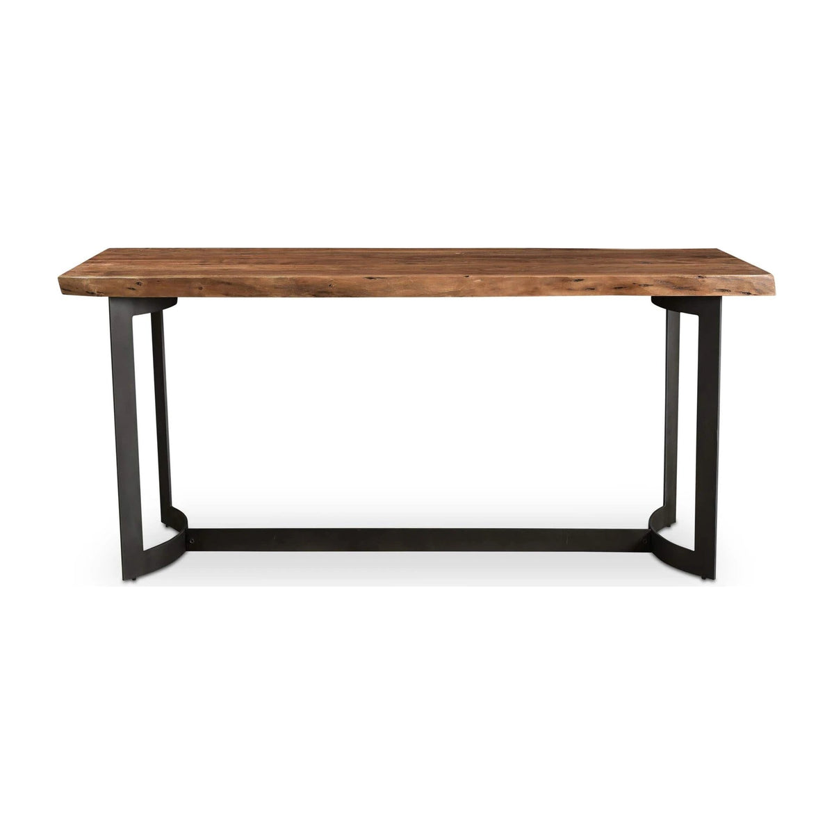 Bergamo Counter Table in Brown, solid acacia, 80" × 28"