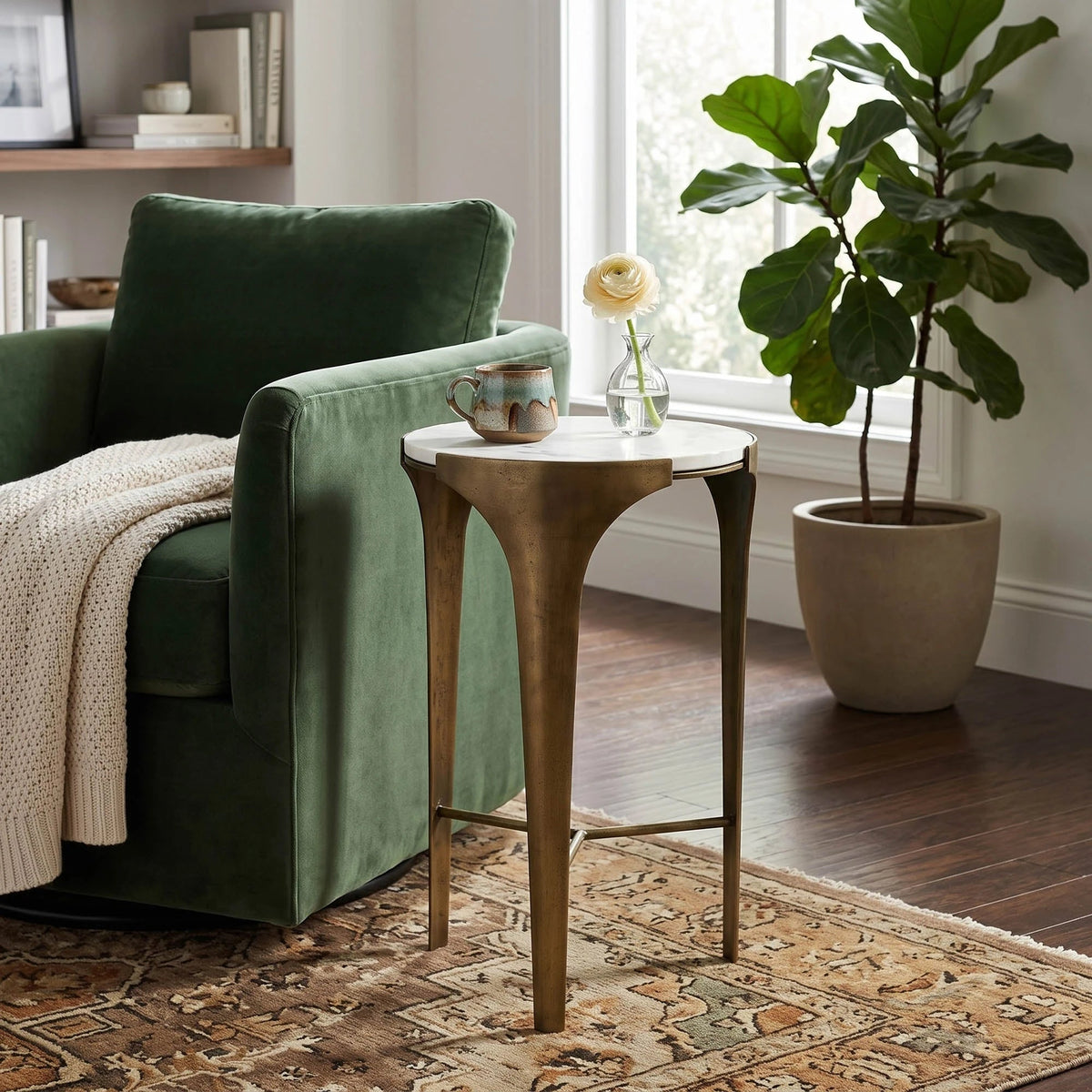 Verona Solar Side Table - Altera