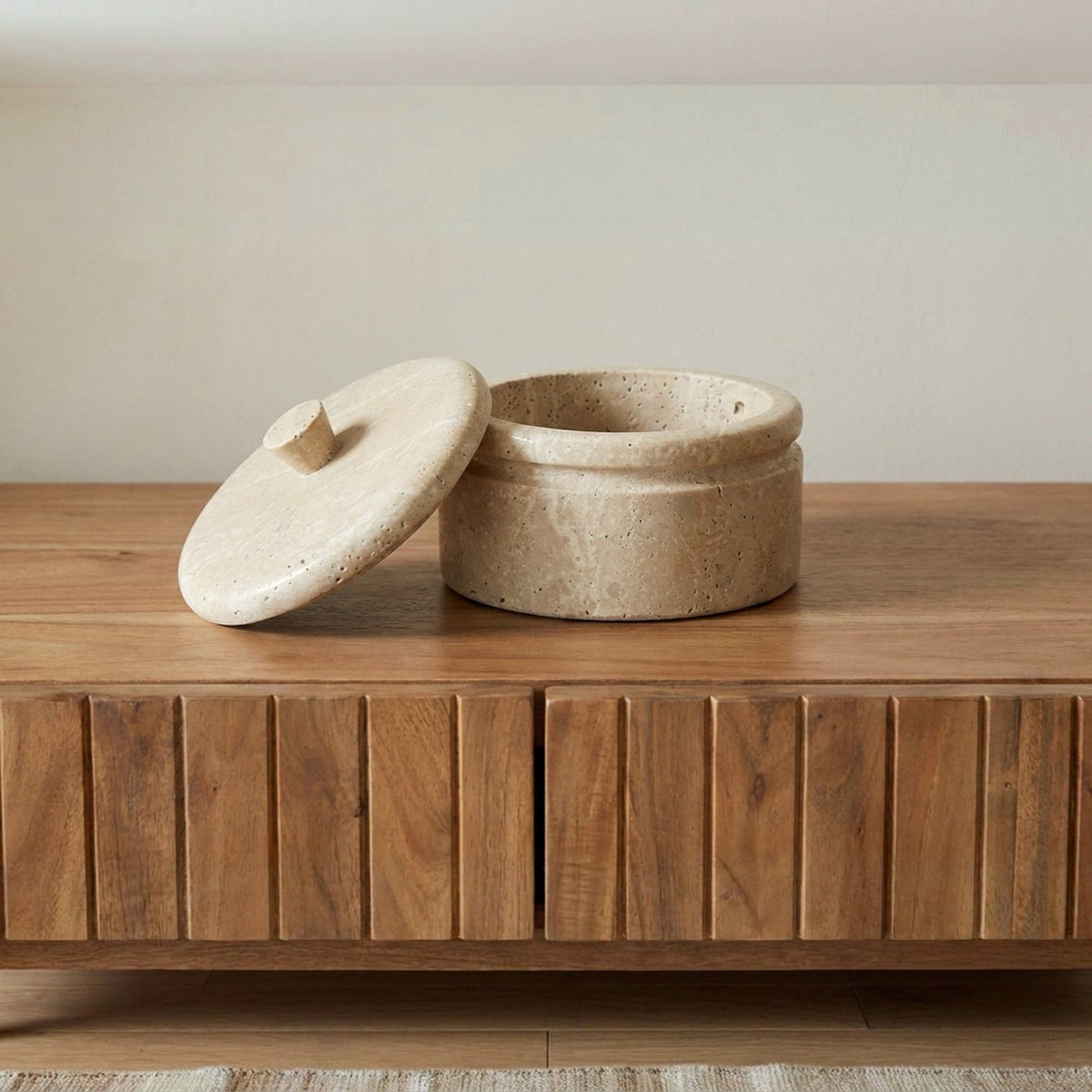 Viborg Travertine Box - Altera