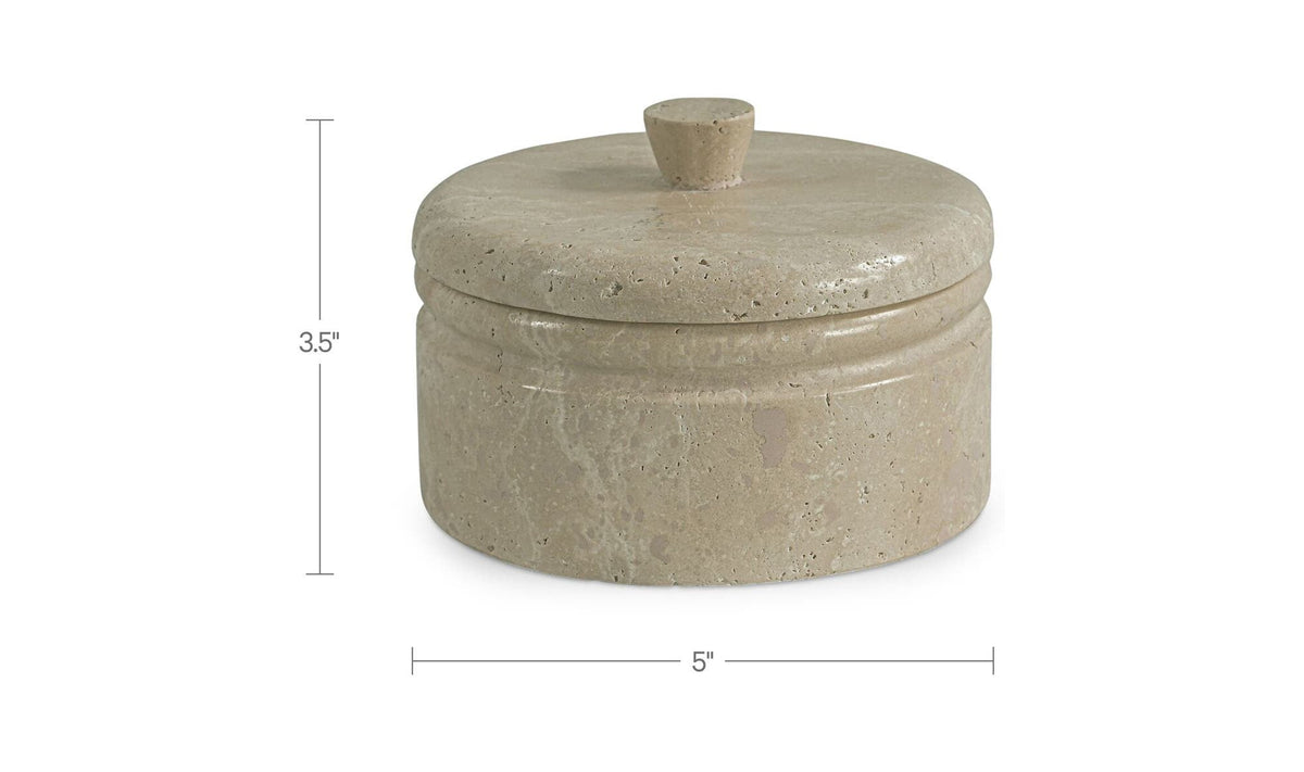 Viborg Travertine Box - Altera