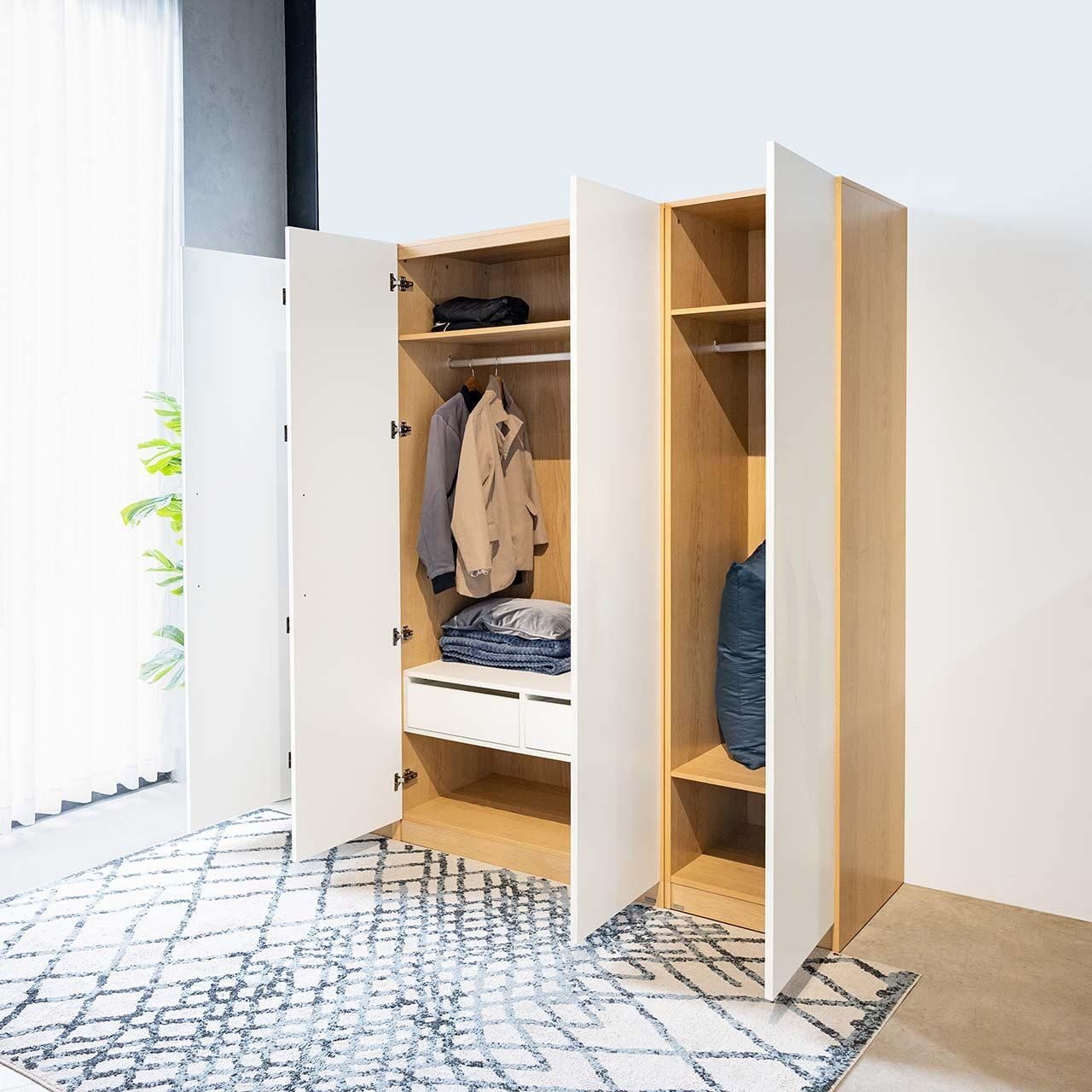 Vienna 201 Four - Door Wardrobe - Altera