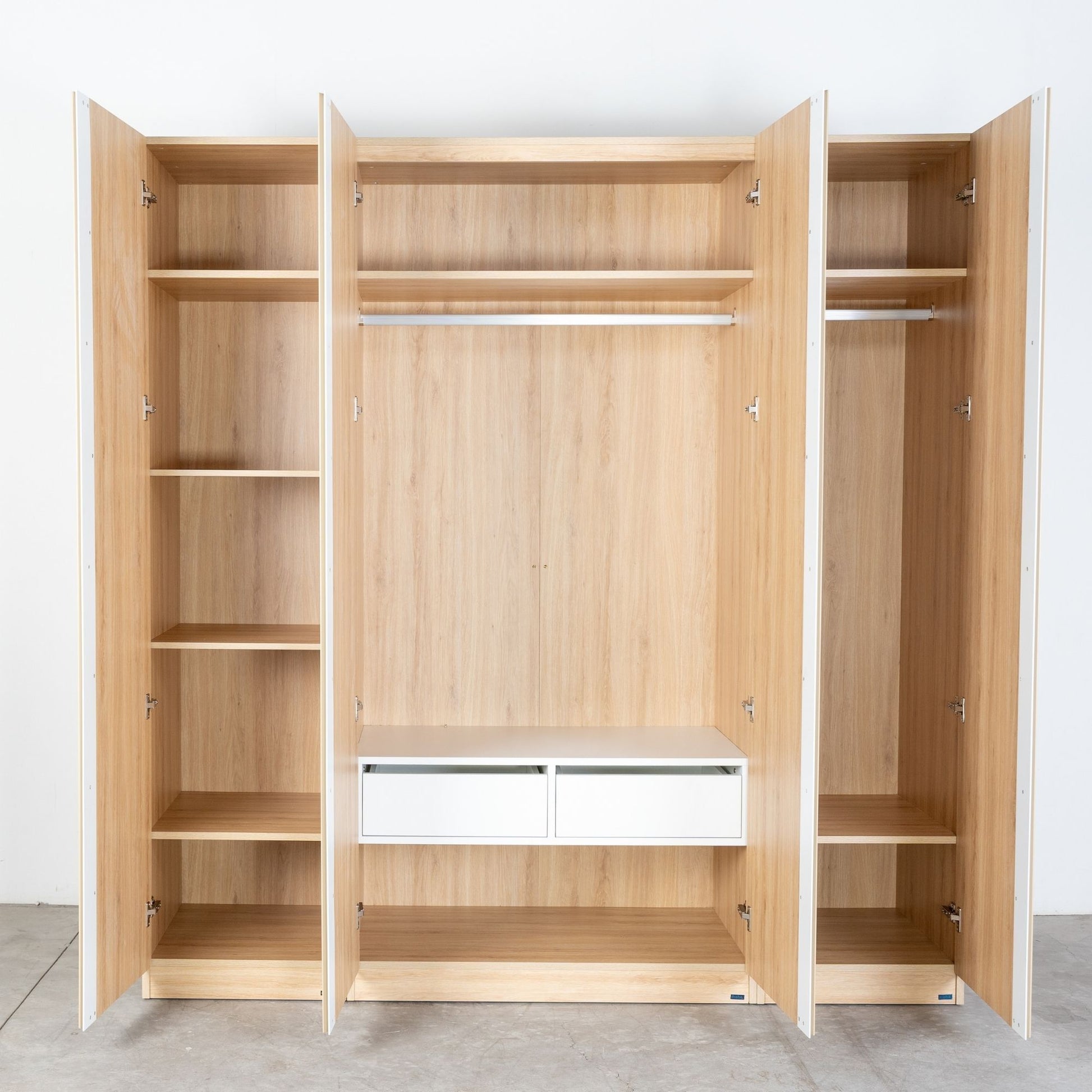 Vienna 201 Four - Door Wardrobe - Altera