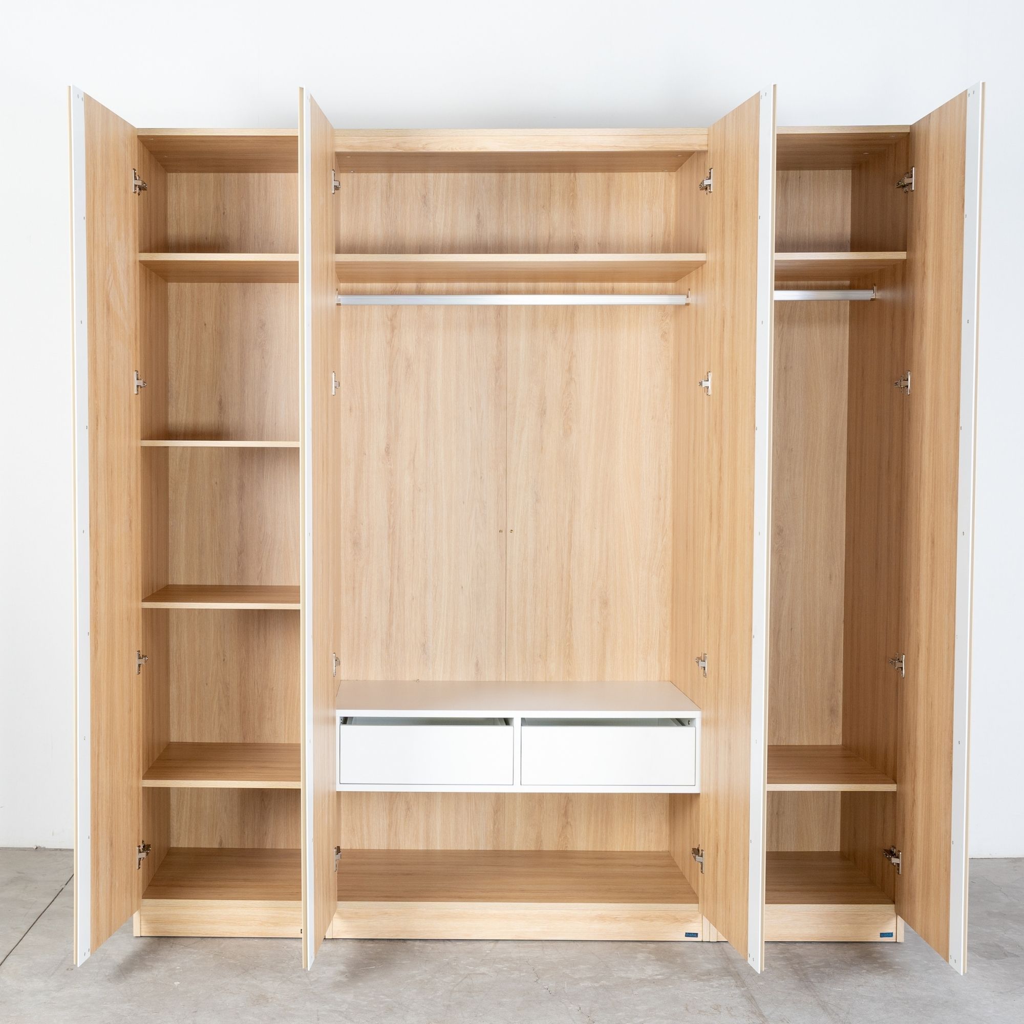 Vienna 201 Four - Door Wardrobe - Altera