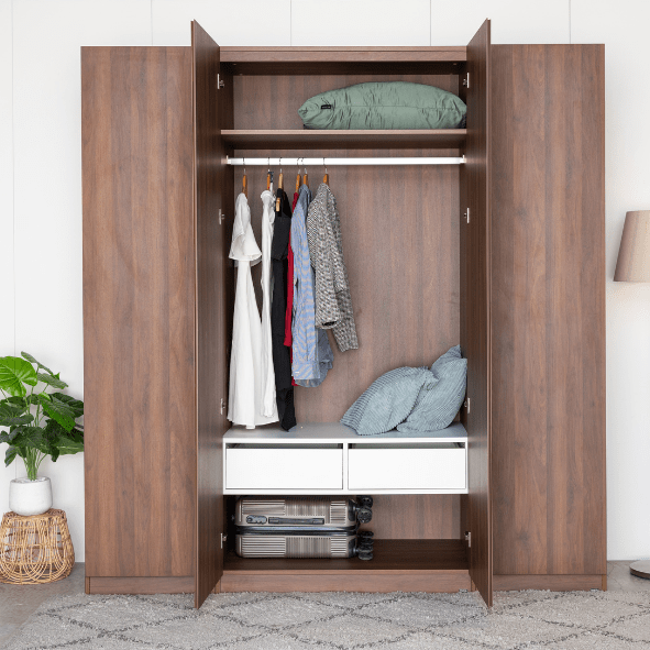 Vienna 201 Four - Door Wardrobe - Altera