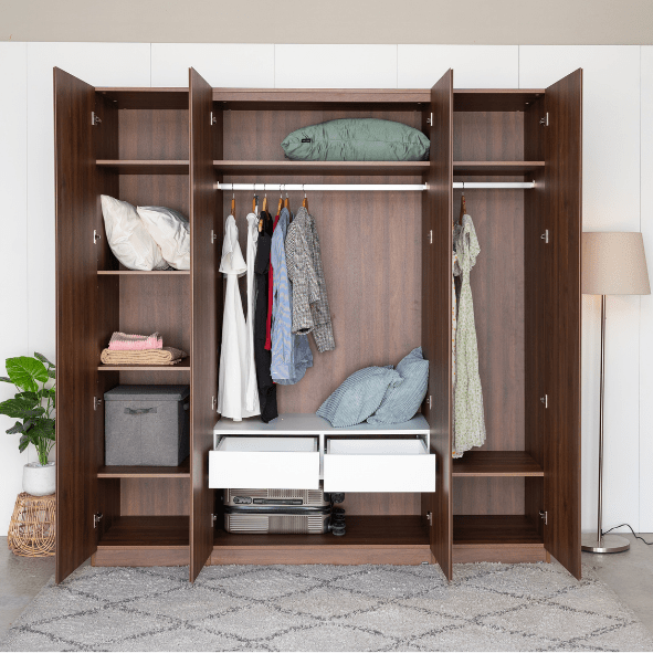 Vienna 201 Four - Door Wardrobe - Altera