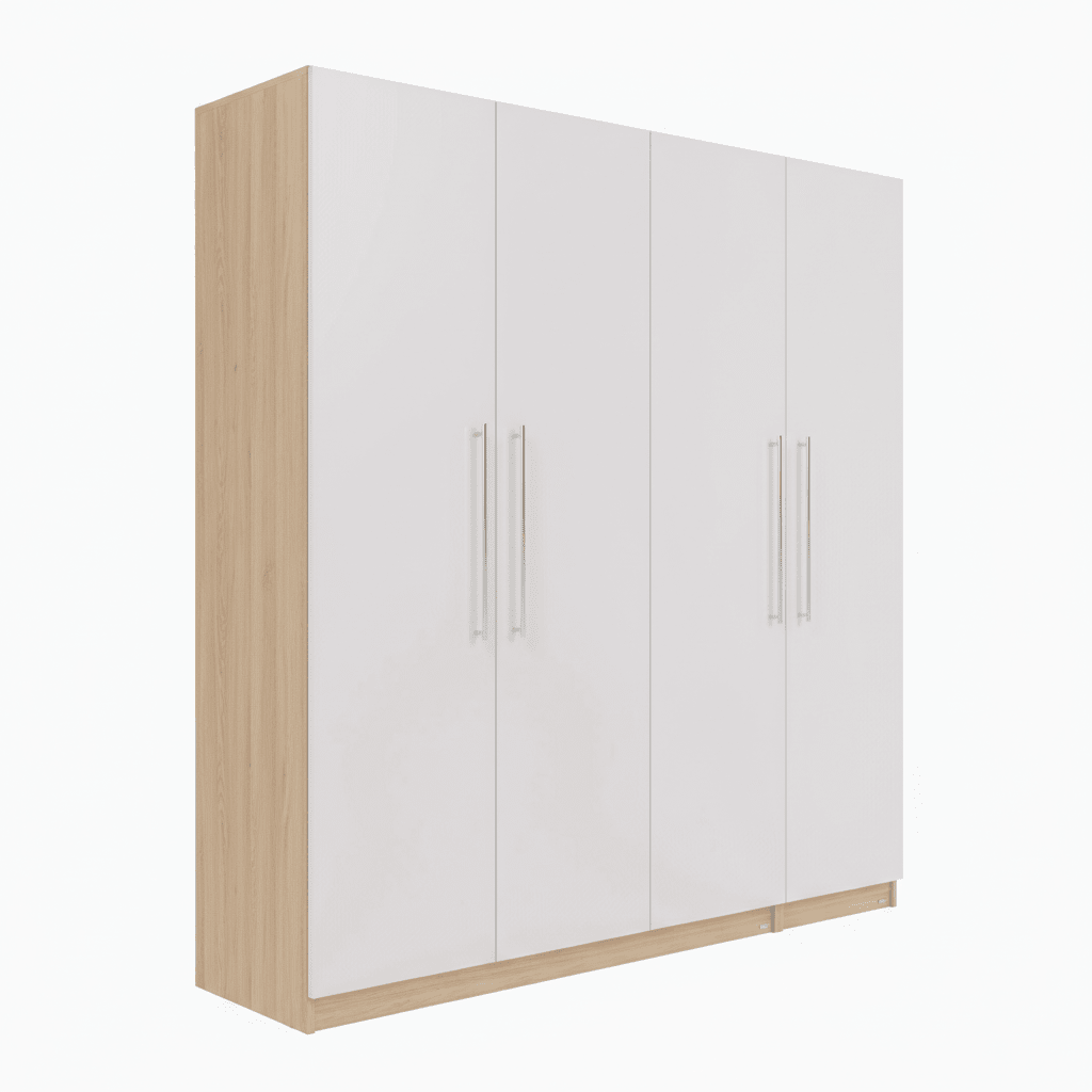 Vienna 201 Three - Door Wooden Wardrobe - Altera