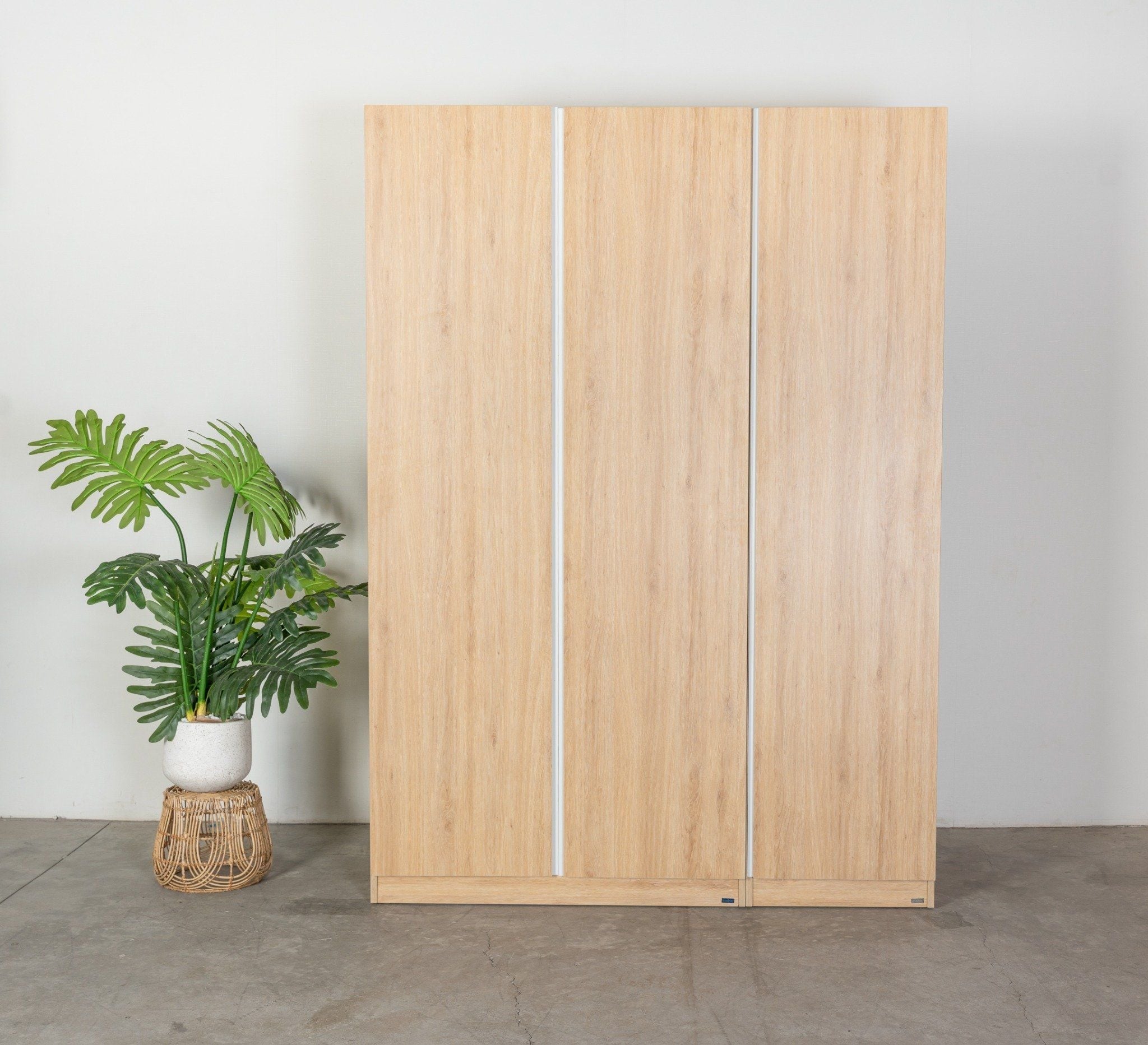 Vienna 201 Wooden 3 - Door Wardrobe - Altera