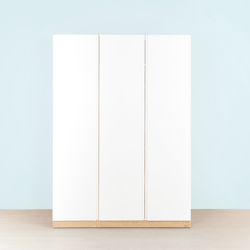 Vienna 201 Wooden 3 - Door Wardrobe - Altera