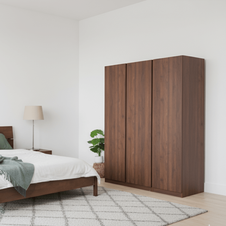 Vienna 201 Wooden 3 - Door Wardrobe - Altera