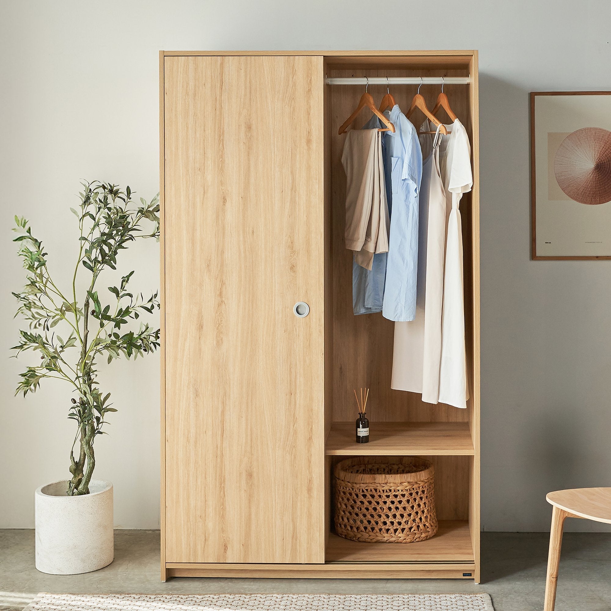 Vienna Bedroom Set: Storage Bed & Sliding Wardrobe Combo - Altera