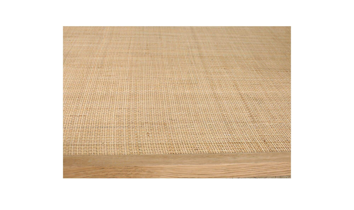 Hanover Coffee Table in Natural — solid oak frame detail