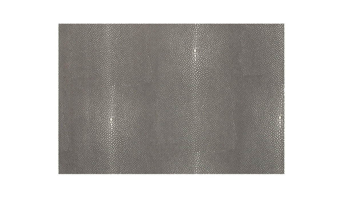 Moravia Chest in Grey, shagreen patterned pu detail, view 6
