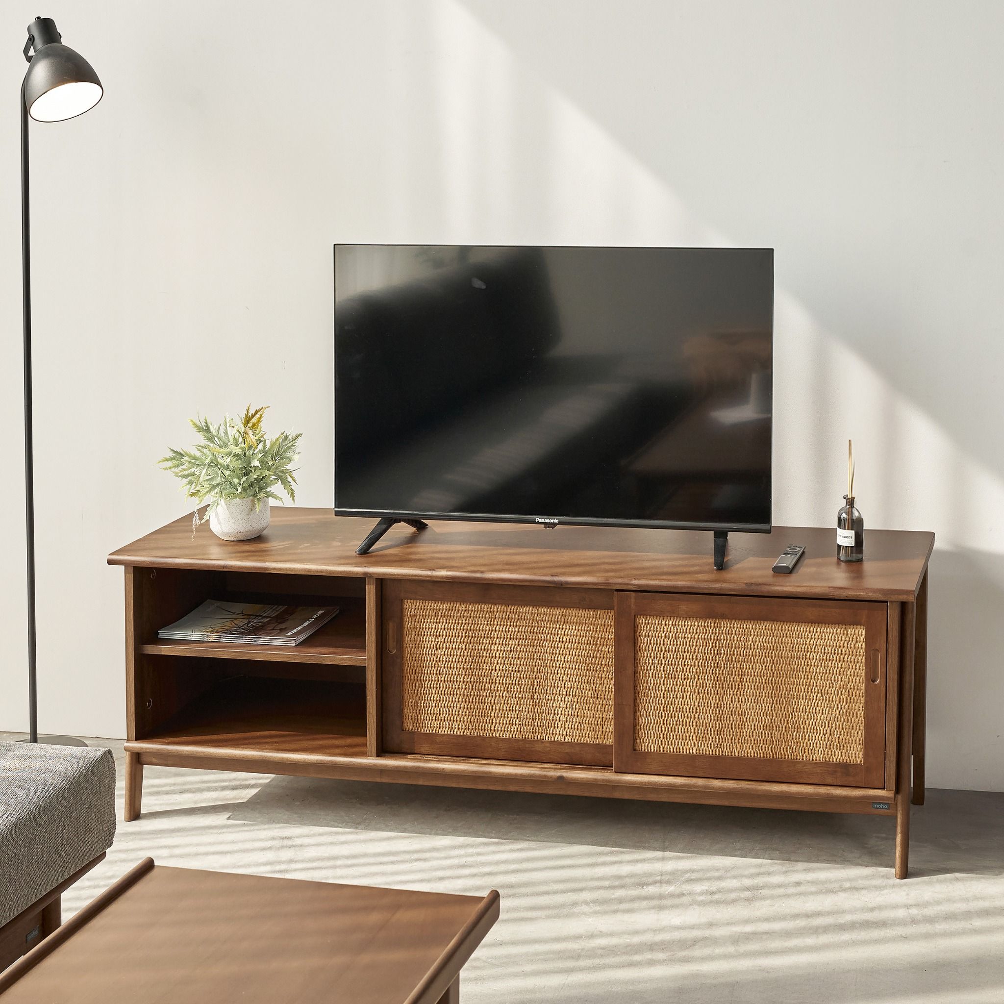Vline 301 Acacia Wood TV Media Console - Altera