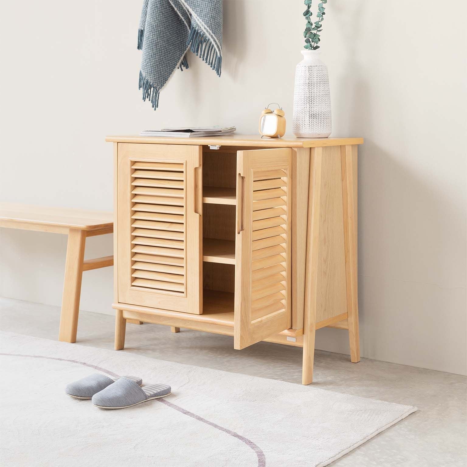 Vline 601 Natural Oak Wood Shoe - Altera