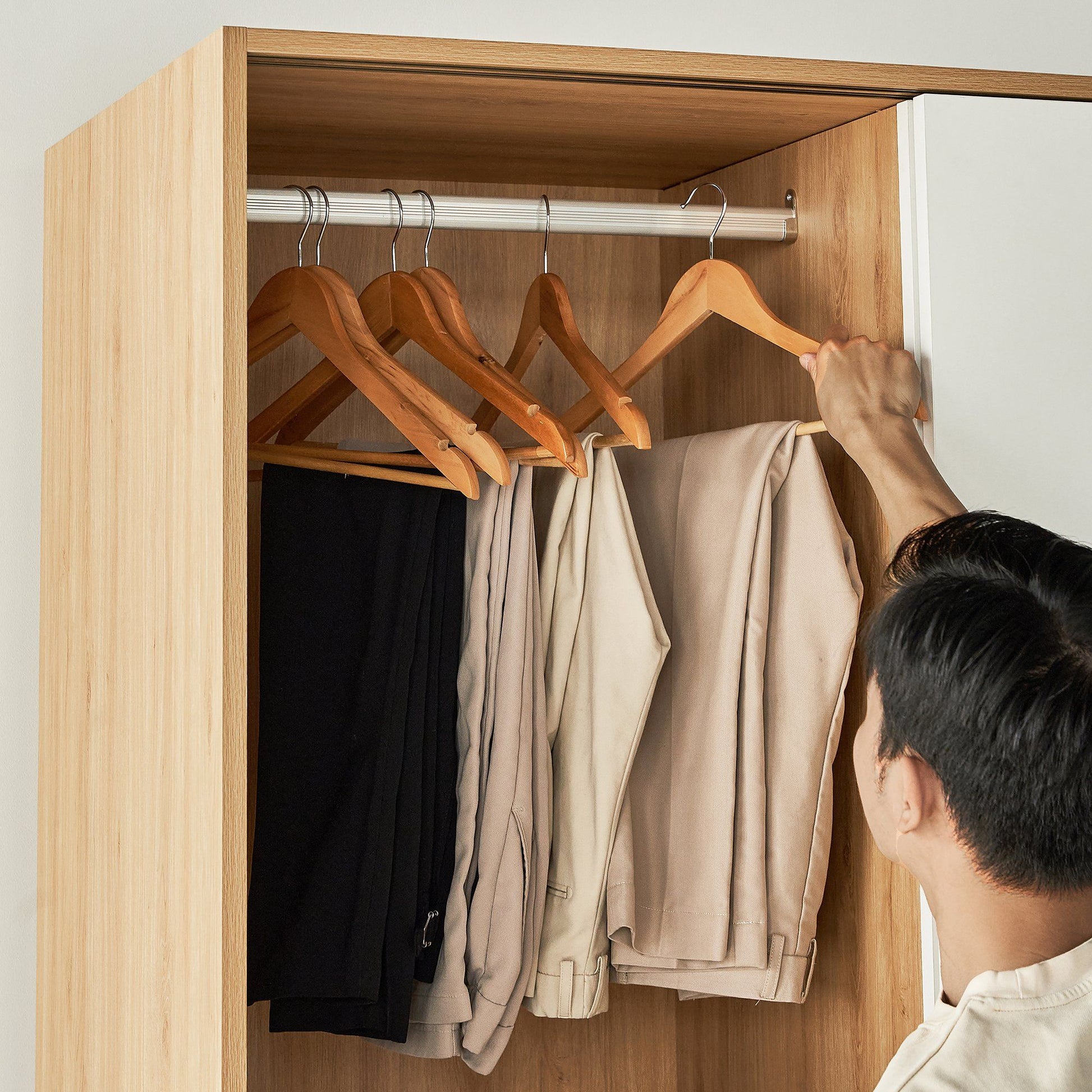 Vline Vienne Bedroom Combo: Sliding Wardrobe and Bed - Altera