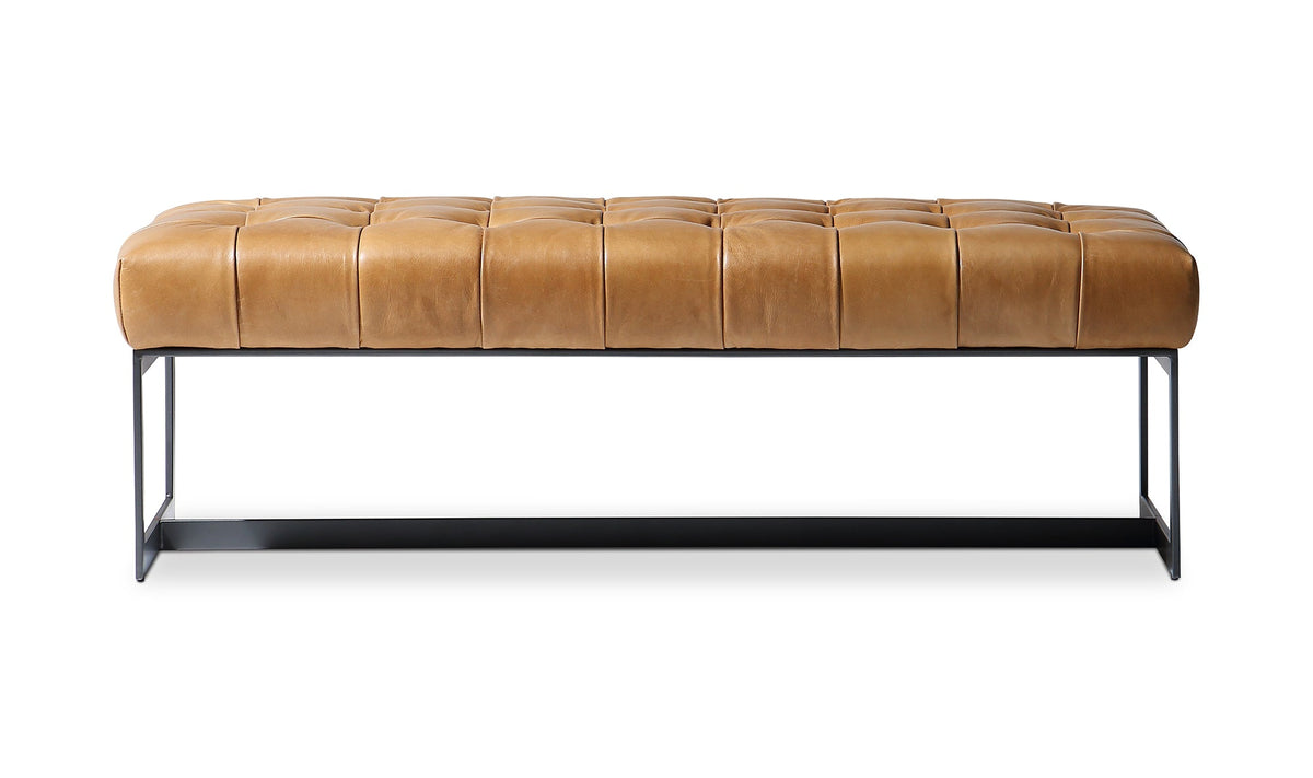 Wesley Leather Bench - Altera