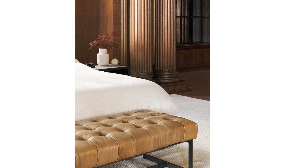 Wesley Leather Bench - Altera