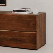 Wexford 4 Drawer Dresser Brown - Altera