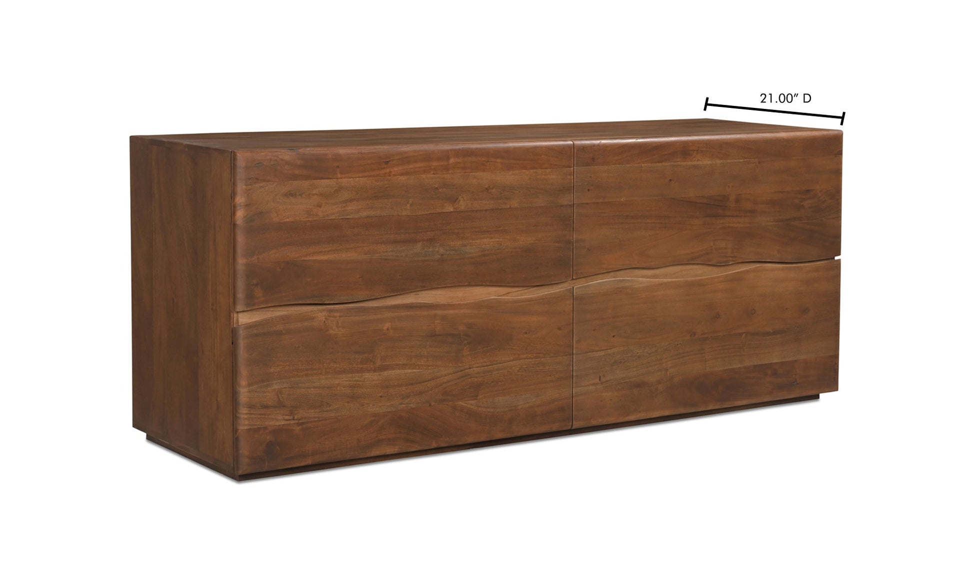 Wexford 4 Drawer Dresser Brown - Altera