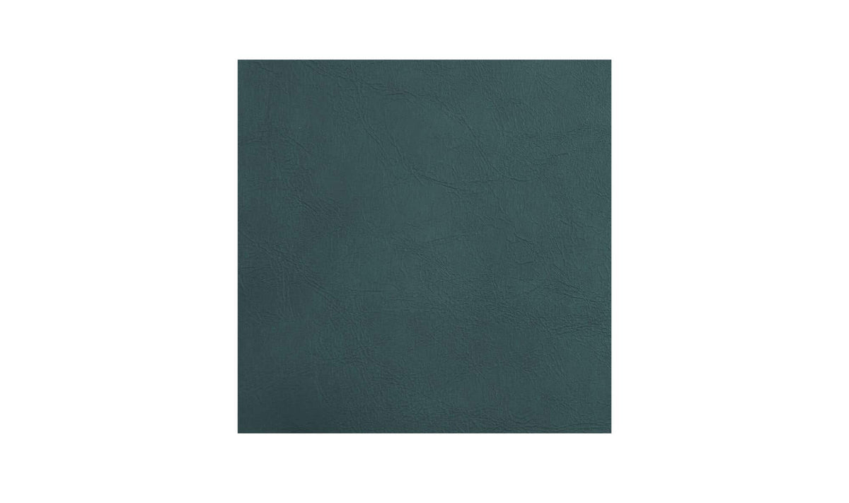 Bormio Counter Stool in Dark Teal Vegan Leather, polyester detail, view 3