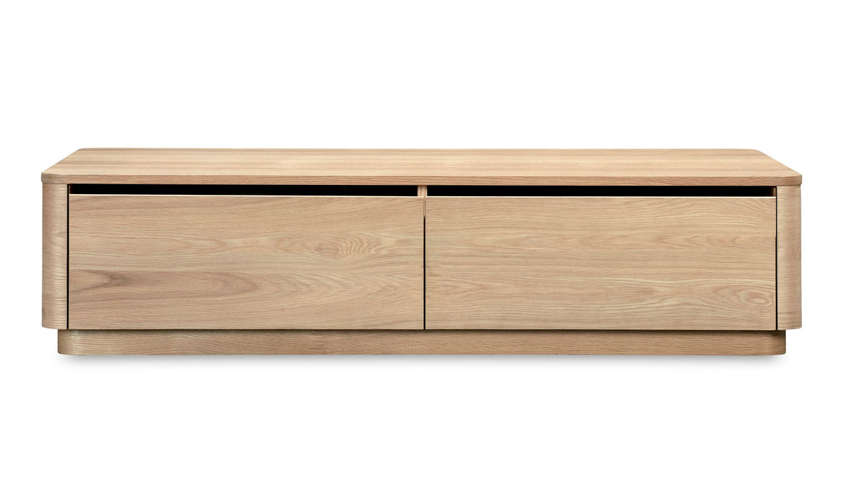 Ostuni Coffee Table in Natural Oak — oak veener detail
