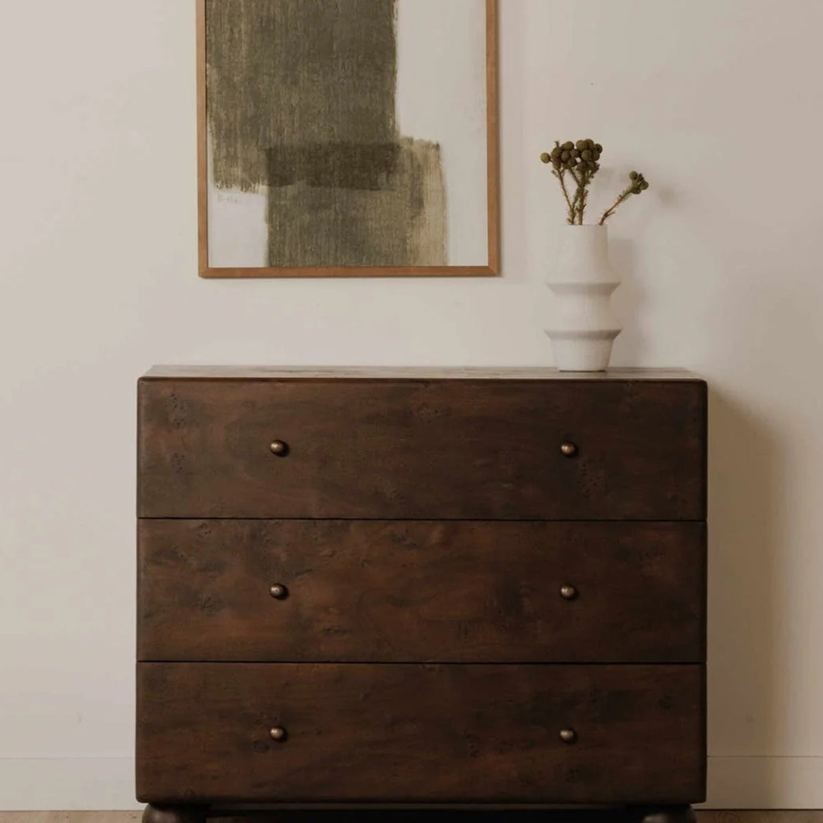 Ystad 3 Drawer Nightstand - Altera
