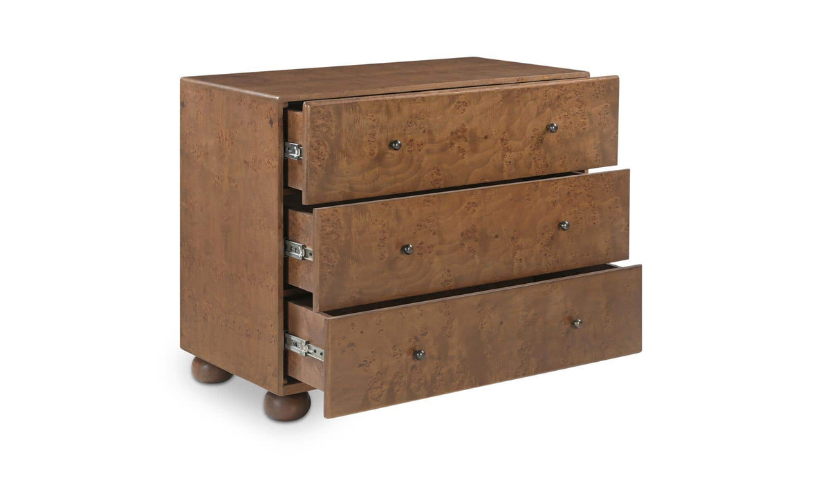 Ystad 3 Drawer Nightstand - Altera