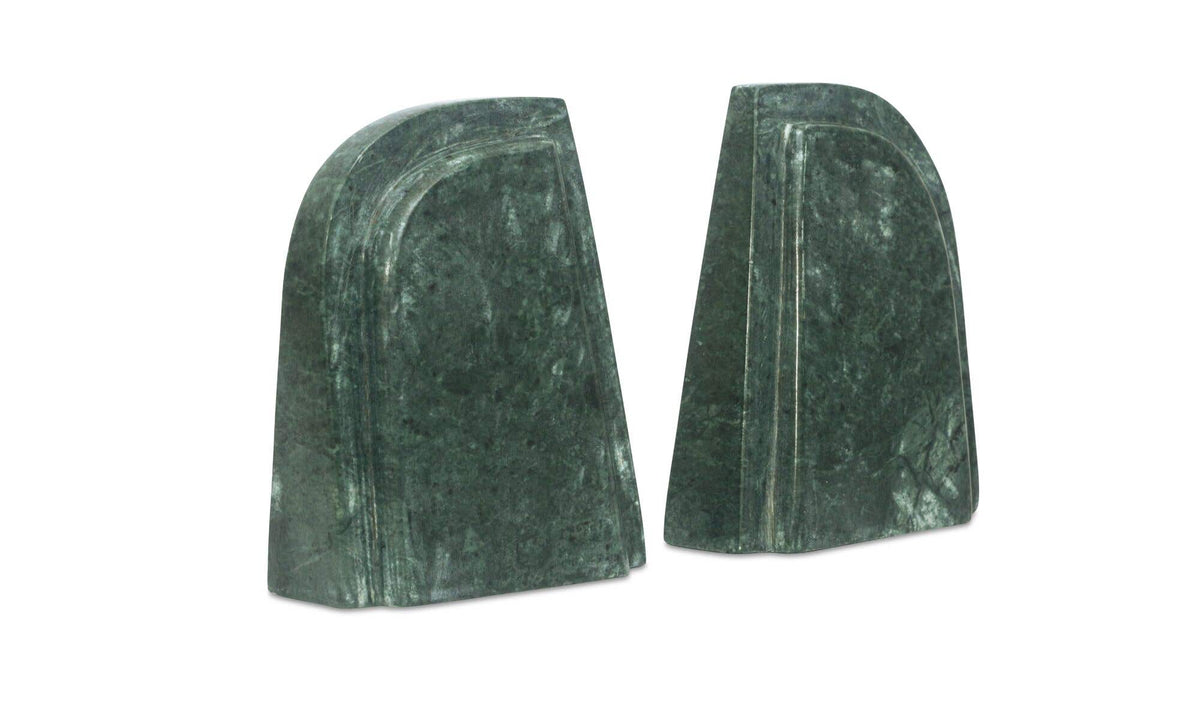 Zeeland Marble Bookends Set of 2 - Altera