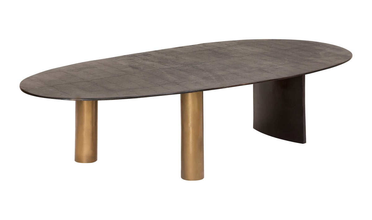 Nyborg Coffee Table in Black, three-quarter view
